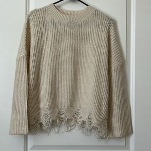 Daytrip Distressed Sweater